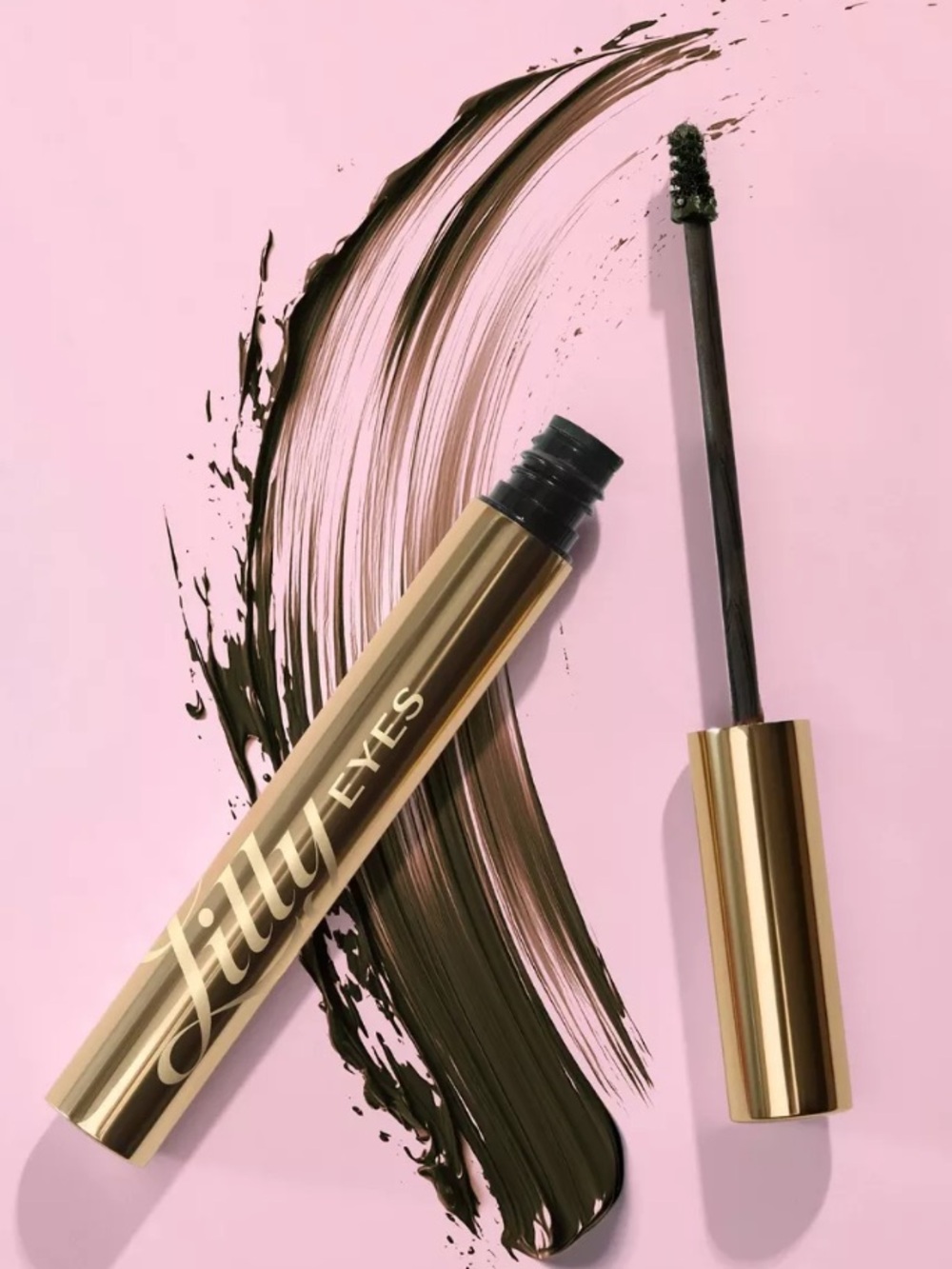 LILLY LASHES All The Fills™ 3D Brow Tinted Fiber Gel in Dark Brown 4.5ml NEW